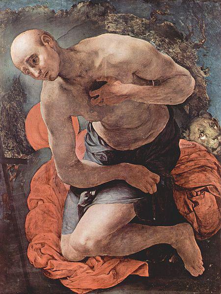 Jacopo Pontormo Bubender Hl. Hieronymus Sweden oil painting art